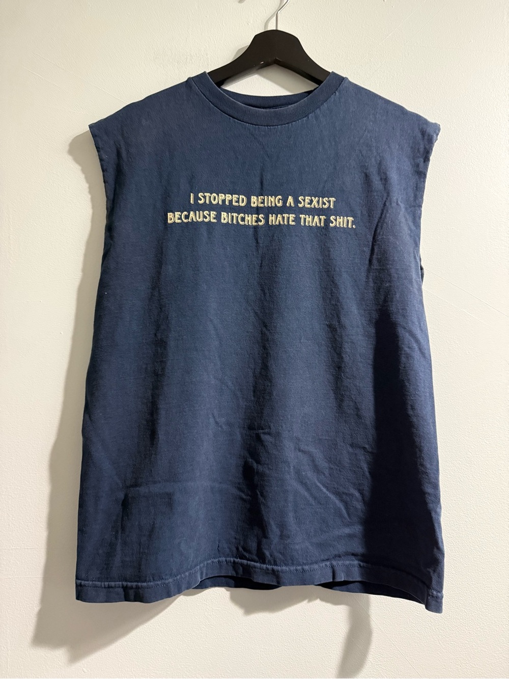 Vintage Quote Sleeveless Tee